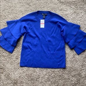 Blue INC Blouse, Size XS, new with tags never worn